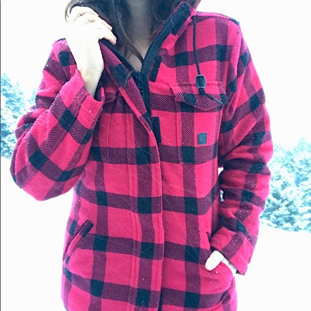 Carhartt Women’s Camden Wool Active Jac - Quilt Lined XS Buffalo Plaid